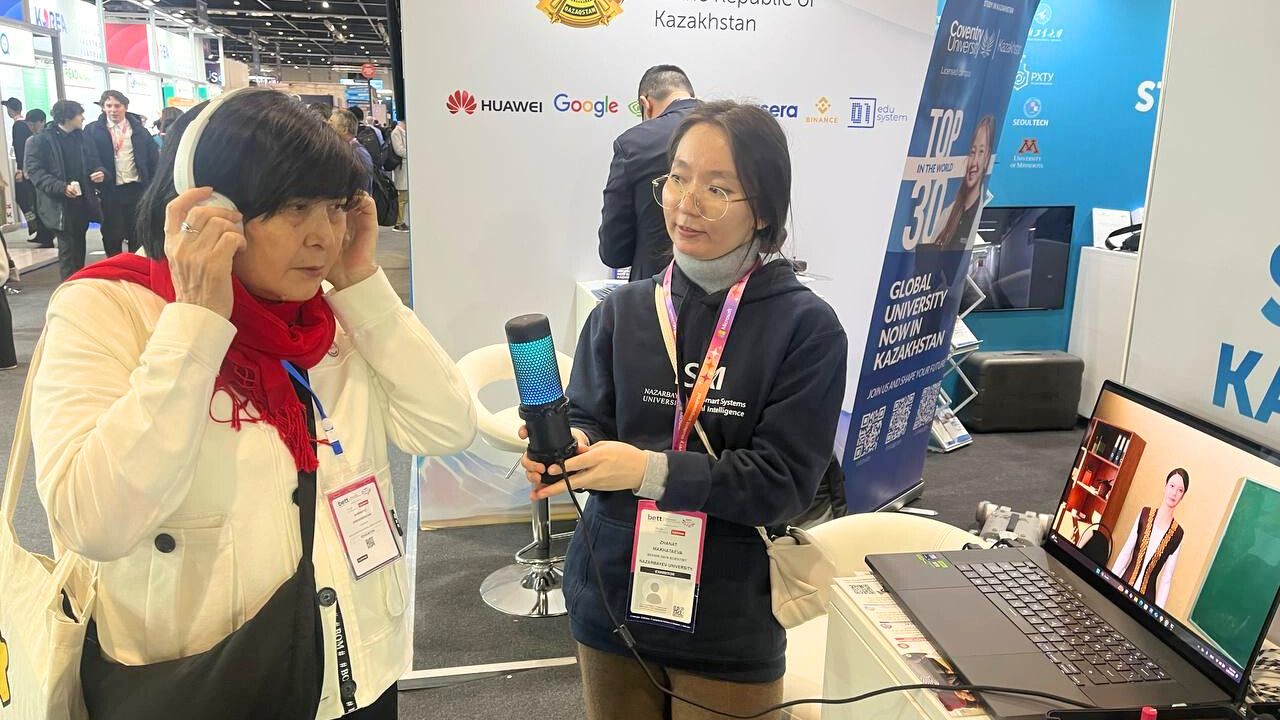 Nazarbayev University Showcases AI Innovations & Educational Startups at Bett Show 2025 - The Astana Times