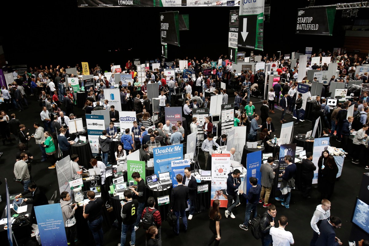 Disrupt London 2015 Expo Hall
