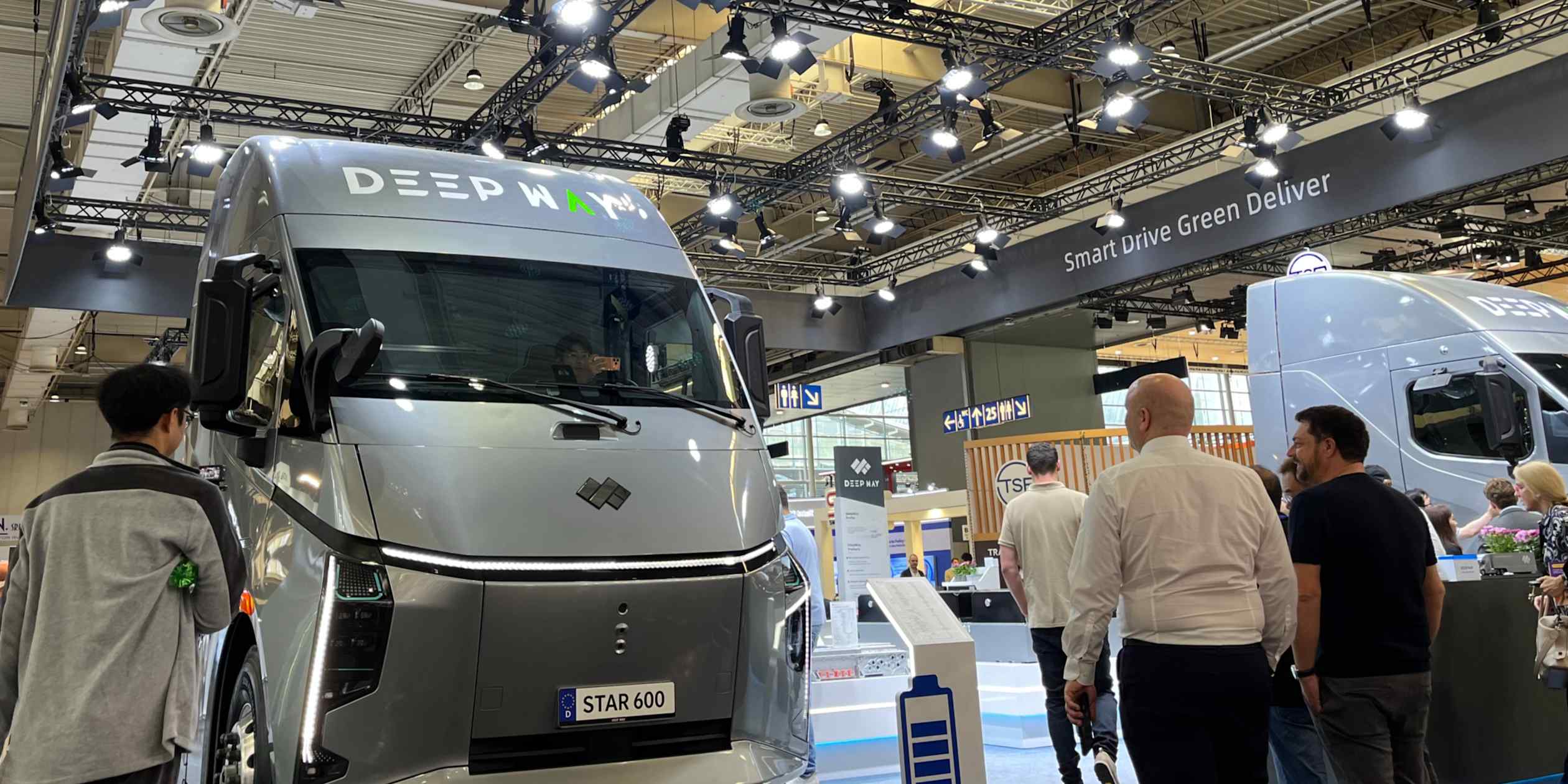 Baidu-backed DeepWay aims to license its e-truck tech in Europe