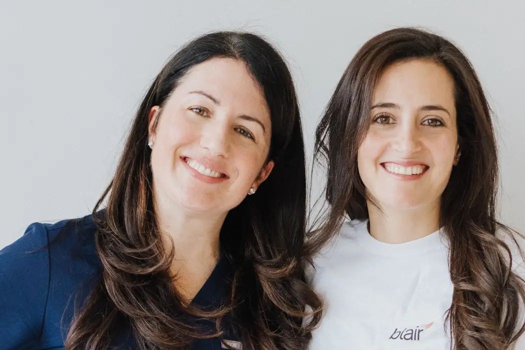 Blair Health co-founders.