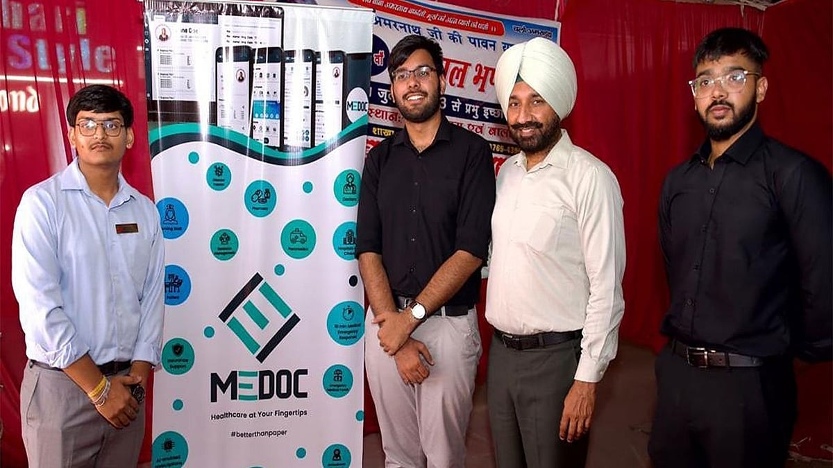 Chandigarh University student develops AI startup for hospital care