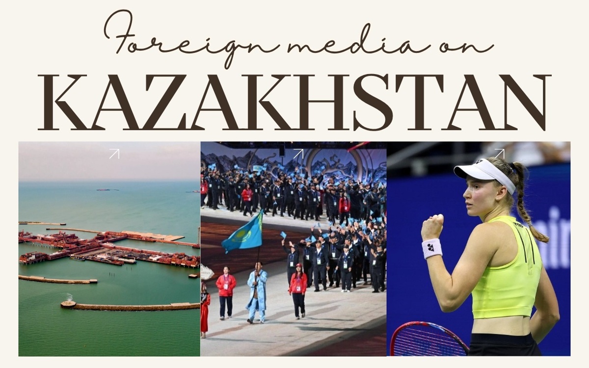 Foreign media on Kazakhstan: Infrastructure investment, global education ambitions and Elena Rybakina’s historic rise to No. 1