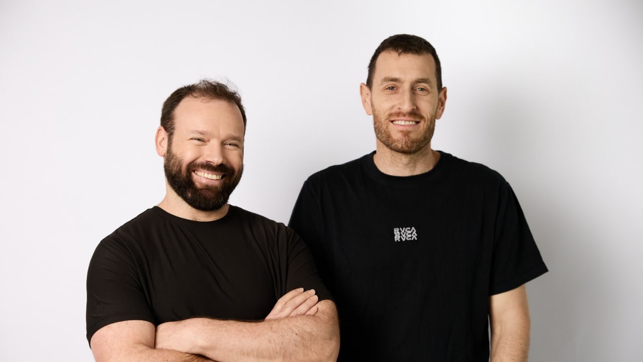 AI English-learning startup Loora founders CEO Roy Mor and CTO Yonti Levin.