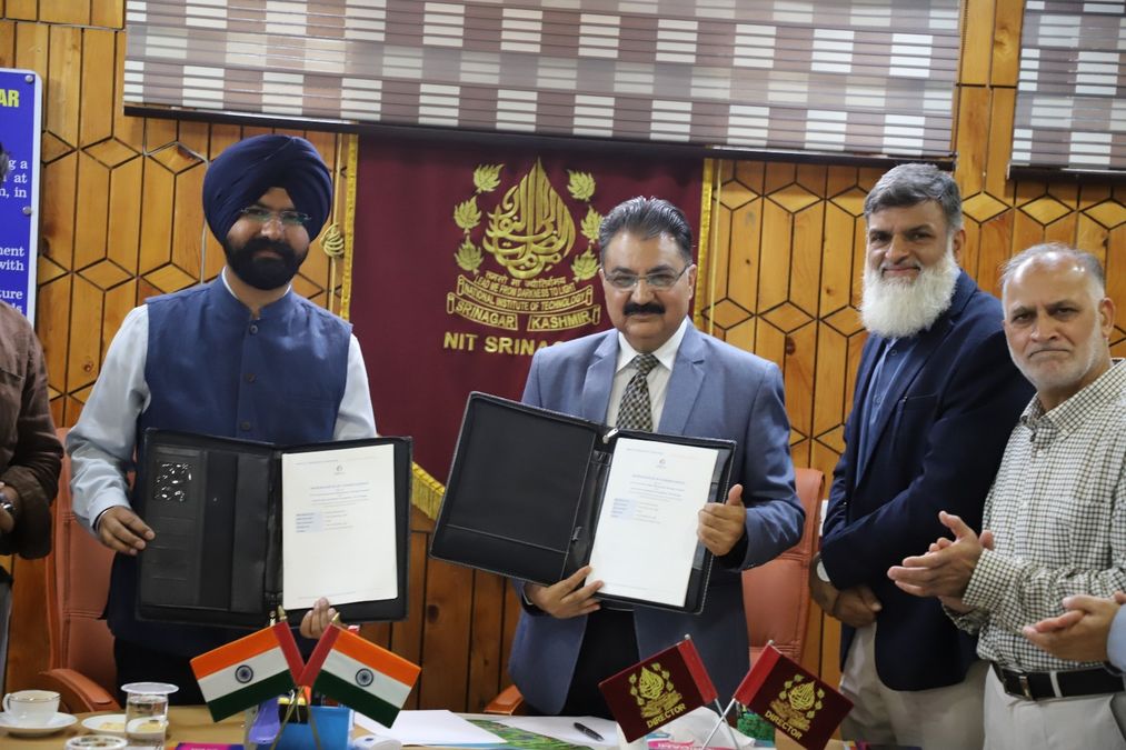 J&K Govt,  IIM Jammu, NIT Srinagar sign MoU to boost startup ecosystem under Mission YUVA