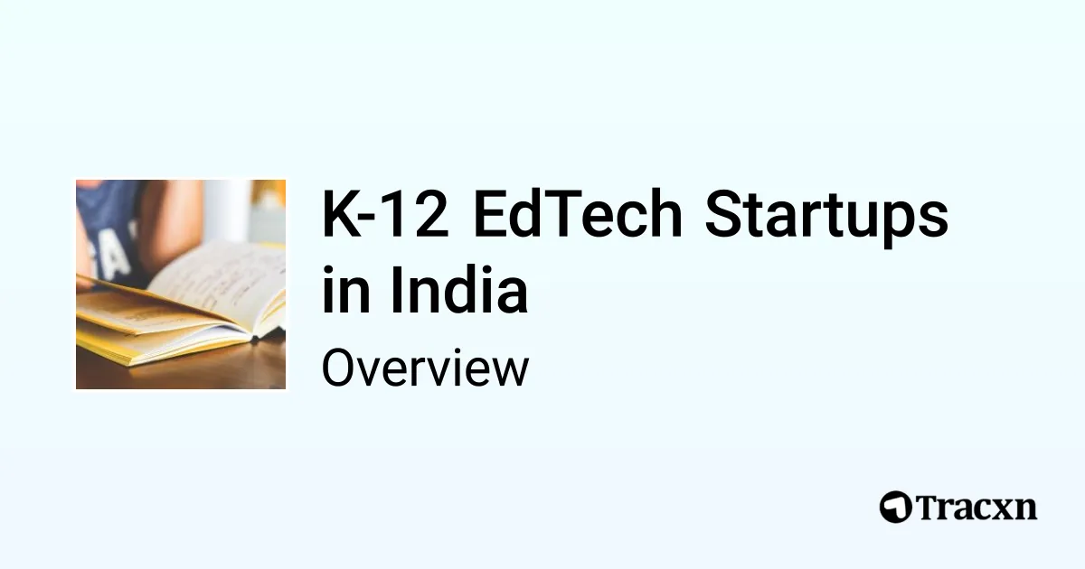 List of 9,483 K-12 EdTech Startups in India & Market Trends (Aug 2026) - Tracxn