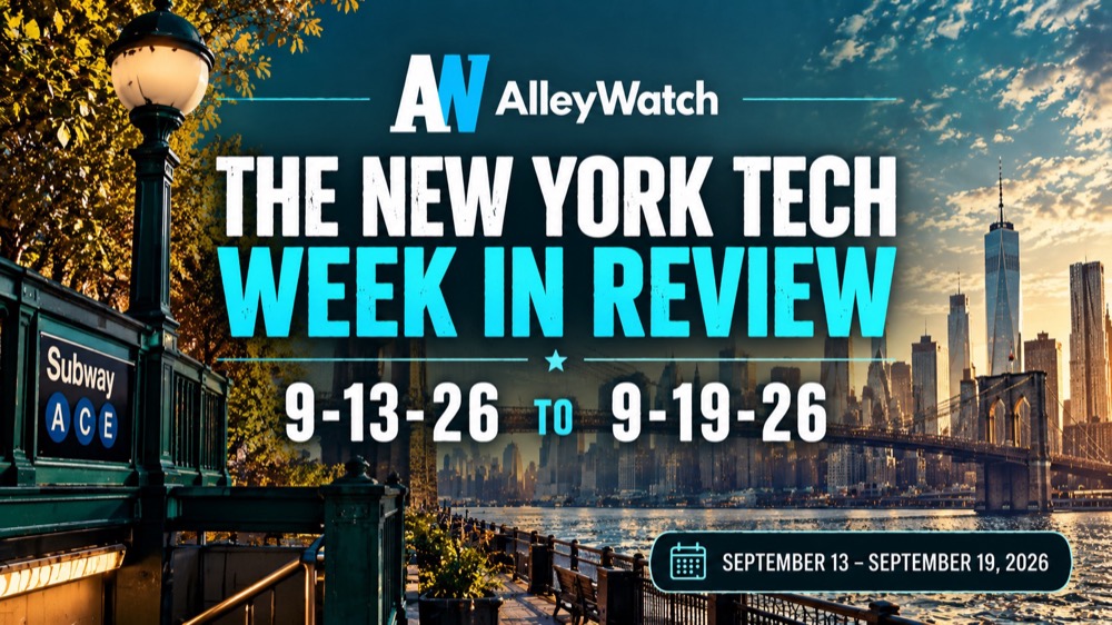 #NYCtech Week in Review: 9/14/26 – 9/20/26