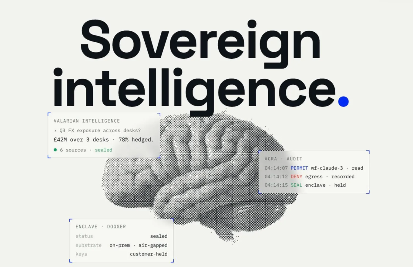 Sovereign AI infrastructure startup Valarian raises $50M to help nations secure their defense systems - SiliconANGLE
