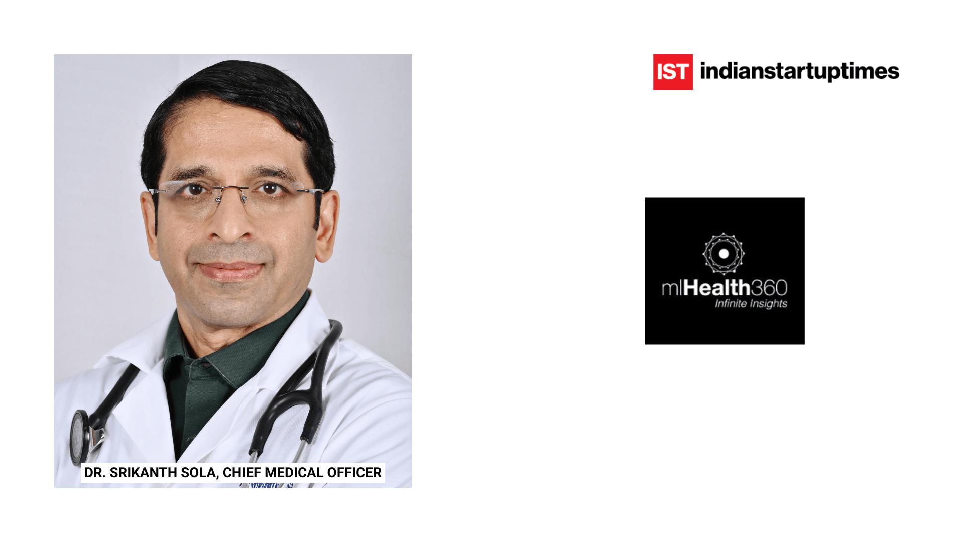 mlHealth360 Appoints Dr. Srikanth Sola as Chief Medical Officer to Strengthen AI Healthcare Strategy - Indian Startup Times