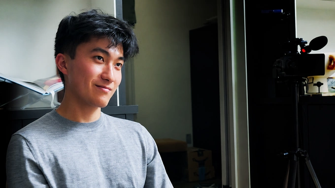 Noah Shinn, founder of AI startup Instinct. Photo from YouTube/Invest Like The Best