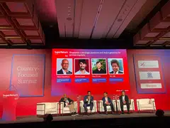 From left: Accelerate Capital’s and capital firm BEENEXT’s Hero Choudhary, Golden Gate Ventures’ Vinnie Lauria, Monk’s Hill Ventures’ Kuo-Yi Lim and Capritaur Ventures’ Eric See.