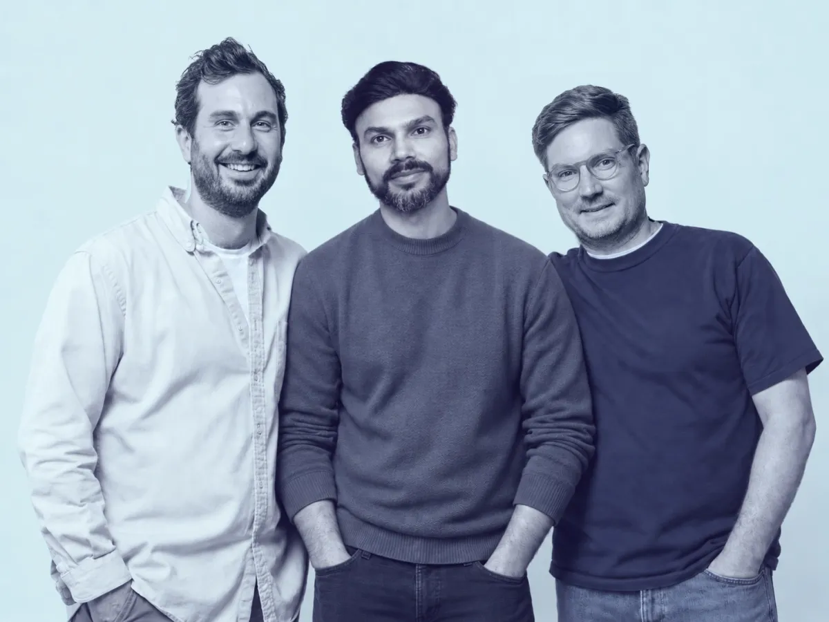 Bloom co-founders Justin Cosmides, Hitesh Chudasama, and Chris Nolte.