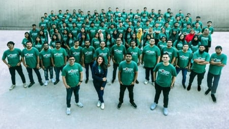 A group photo of Arogga members. Photo: Courtesy