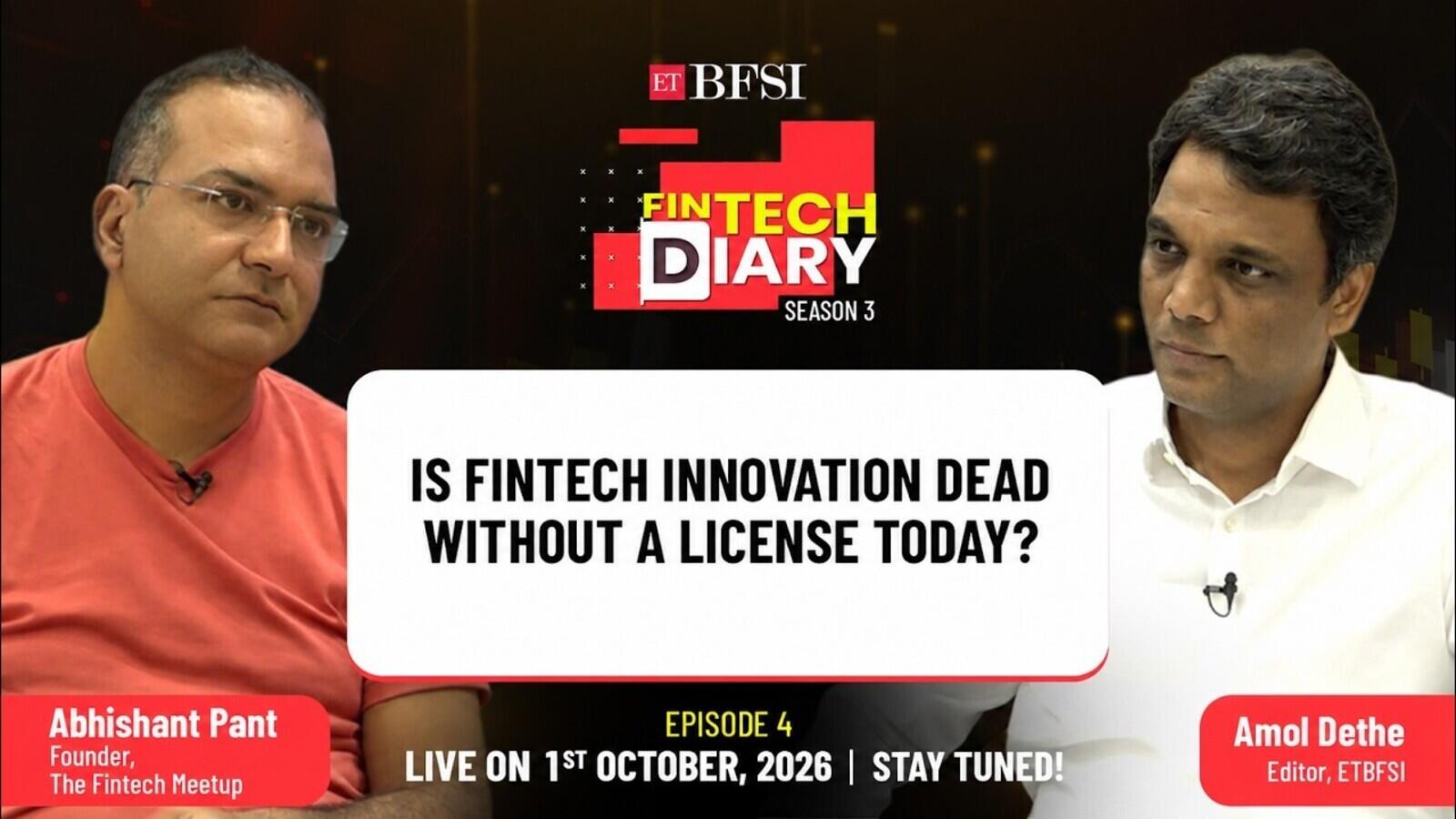 India’s fintech unicorn hunt is over; ‘cockroaches’ will survive, says Abhishant Pant | ET BFSI