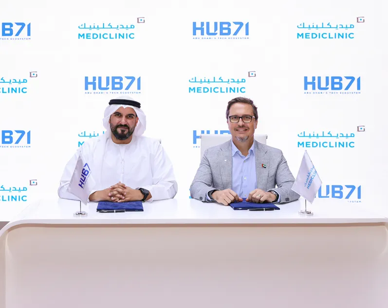  Mediclinic Middle East and Hub71, Abu Dhabi’s global tech ecosystem, have announced a strategic partnership that will see Mediclinic Middle East join the Hub71+Life Sciences specialist ecosystem. Image courtesy: Mediclinic Middle East
