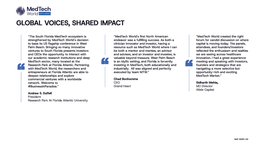 Words from industry leaders