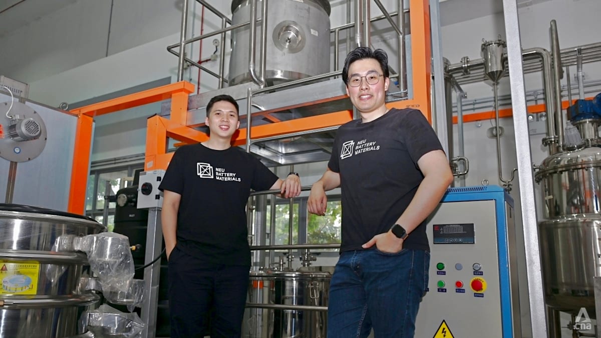 Singapore startup opens plant to recover lithium from EV batteries, raises US$7.6 million